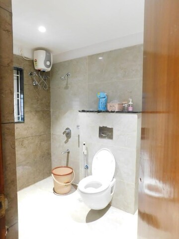 Bathroom in 3 BHK Apartment at Dukes Galaxy, Banjara Hills – for Rent