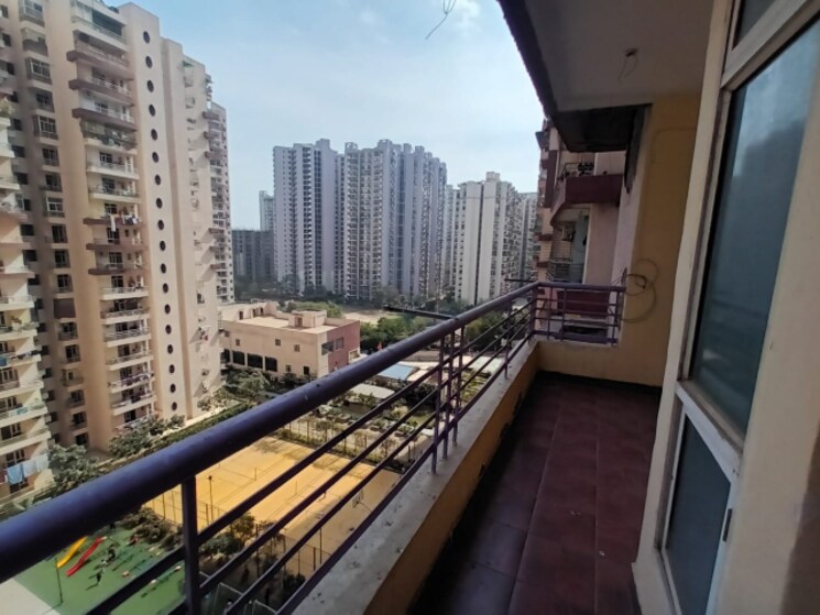 Balcony, supertech-livingston 2 Bedroom 1000 Sq.Ft. Apartment In Sain Vihar Ghaziabad 8219167