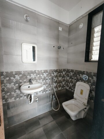 Bathroom in 1 BHK Apartment at Somani Residency, Punawale – for Rent