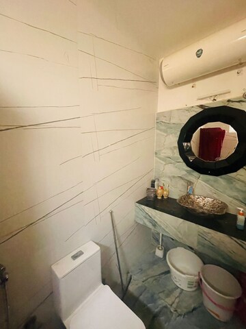 Bathroom in 3 BHK Apartment at Saravana Natasha Golf View, Domlur – for Sale