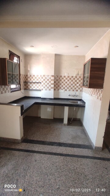 Kitchen in 1 BHK Builder Floor at Mehrauli – for Rent