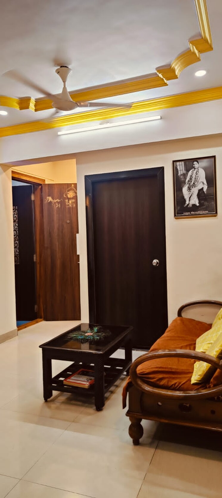 Living Room, ekta-safalya-chs 2 Bedroom 910 Sq.Ft. Apartment In Azad Nagar Thane 8219315