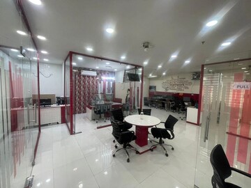 Team Area in  Office Space at Bharti Astra Towers, New Town – for Rent