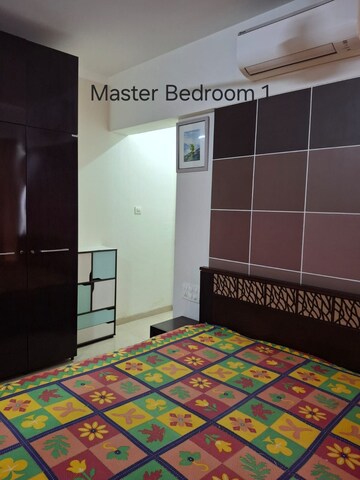 Bedroom in 3 BHK Apartment at Divine Aspen Garden, Goregaon East – for Rent