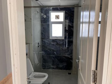 Bathroom in 3 BHK Apartment at Omaxe The Palace, Gomti Nagar – for Rent