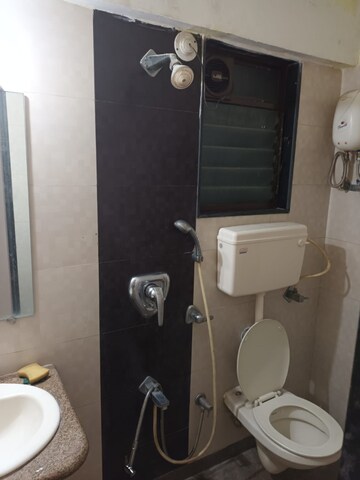 Bathroom in 2 BHK Apartment at Paranjape Schemes Royal Court, Andheri East – for Rent