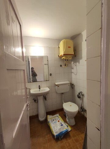 Bathroom in 3 BHK Apartment at Vasant Kunj – for Rent