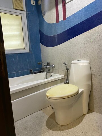 Bathroom in 3 BHK Apartment at Khar West – for Rent