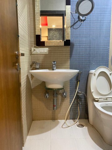 Bathroom in 3 BHK Apartment at Khar West – for Rent