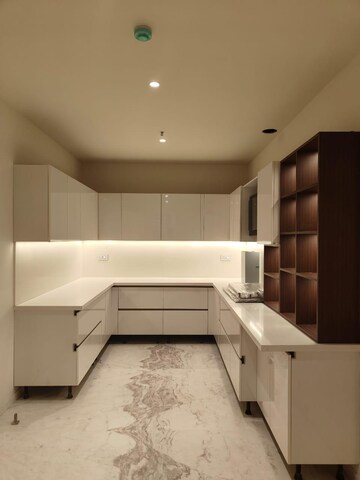 Kitchen in 4 BHK Apartment at Bhartiya Leela Residences, Thanisandra Main Road – for Rent