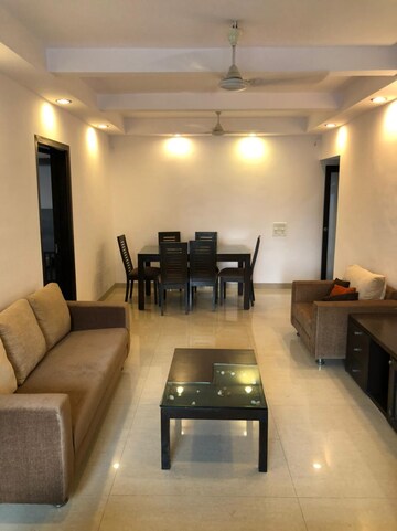Living Room in 2 BHK Apartment at Ocean View CHS, Khar West – for Rent