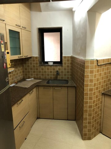 Kitchen in 2 BHK Apartment at Ocean View CHS, Khar West – for Rent