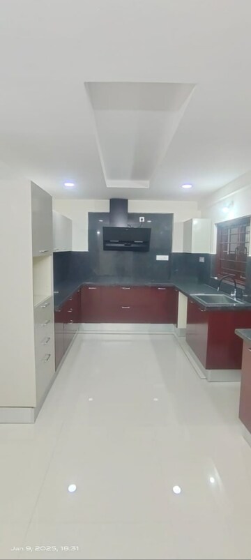 Kitchen in 4 BHK Apartment at Vajras Jasmine County, Puppalaguda – for Rent