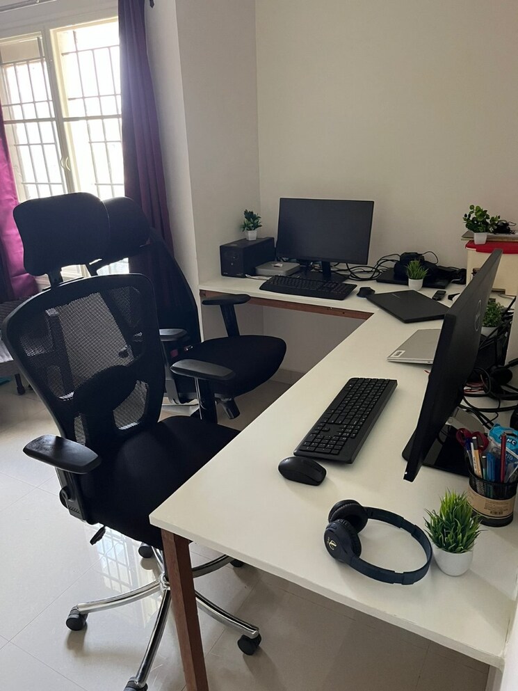 Study Room, aryav-green-fields 3 Bedroom 1382 Sq.Ft. Apartment In Kodigehalli Bangalore 8219628