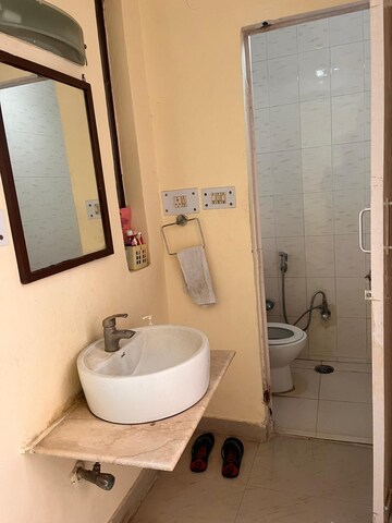 Bathroom in 2 BHK Apartment at Vasant Kunj – for Sale