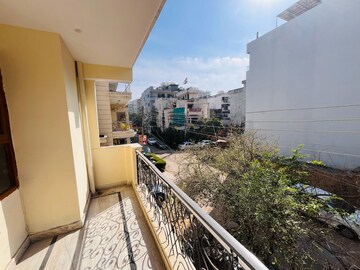 Balcony in 3 BHK Apartment at Maple Heights, Sector 43 – for Rent