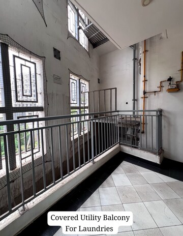 Balcony in 3.5 BHK Apartment at Ahinsha Naturez Park, Sector 41 – for Sale