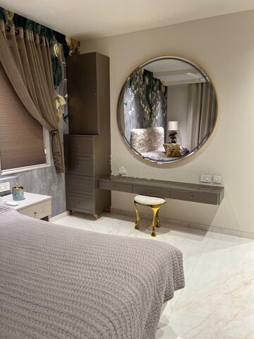 Living Room in 3.5 BHK Apartment at Sri Fortune One, Banjara Hills – for Rent