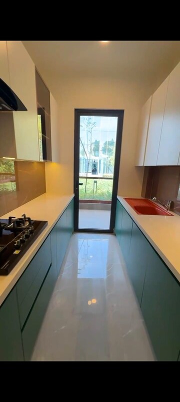 Kitchen in 3.5 BHK Builder Floor at Signature Global Daxin Vistas, Bhondsi – for Sale