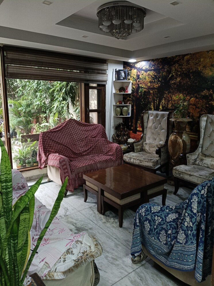 Living Room, us-pine-homes 3 Bedroom 2250 Sq.Ft. Builder Floor In Dhakoli Village Zirakpur 8219820