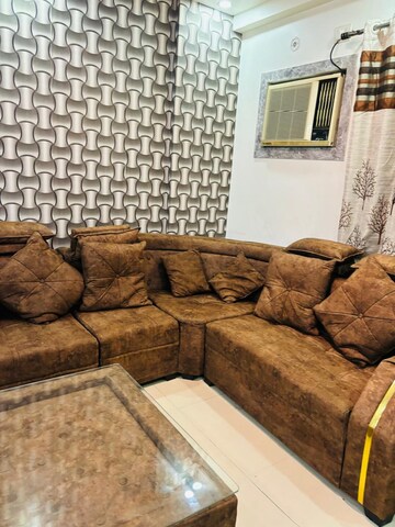 Living Room in 3 BHK Apartment at Proview Officer City, Raj Nagar Extension – for Rent