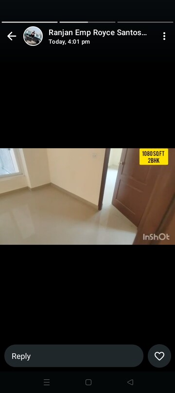 Room in 2 BHK Apartment at Royce Sentosa Parc, Raj Nagar Extension – for Sale