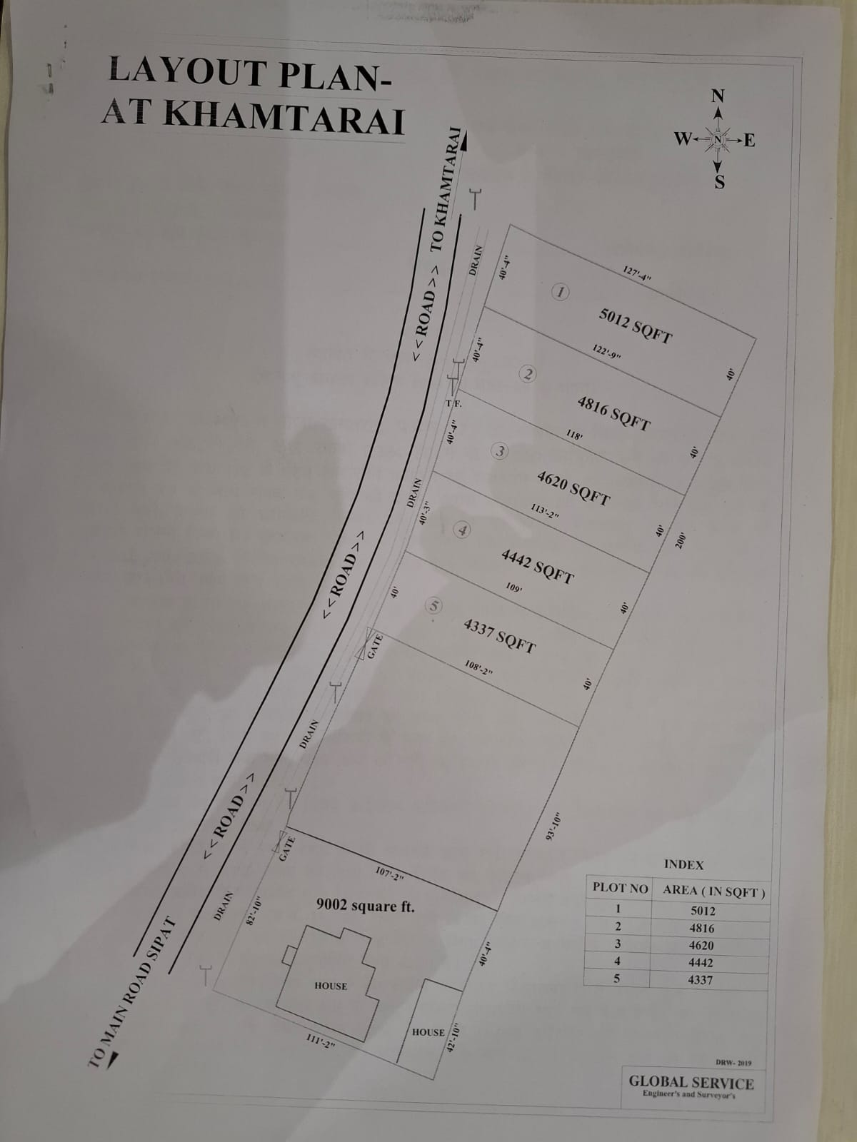 Land For Sale in Commercial Diverted Plot 
