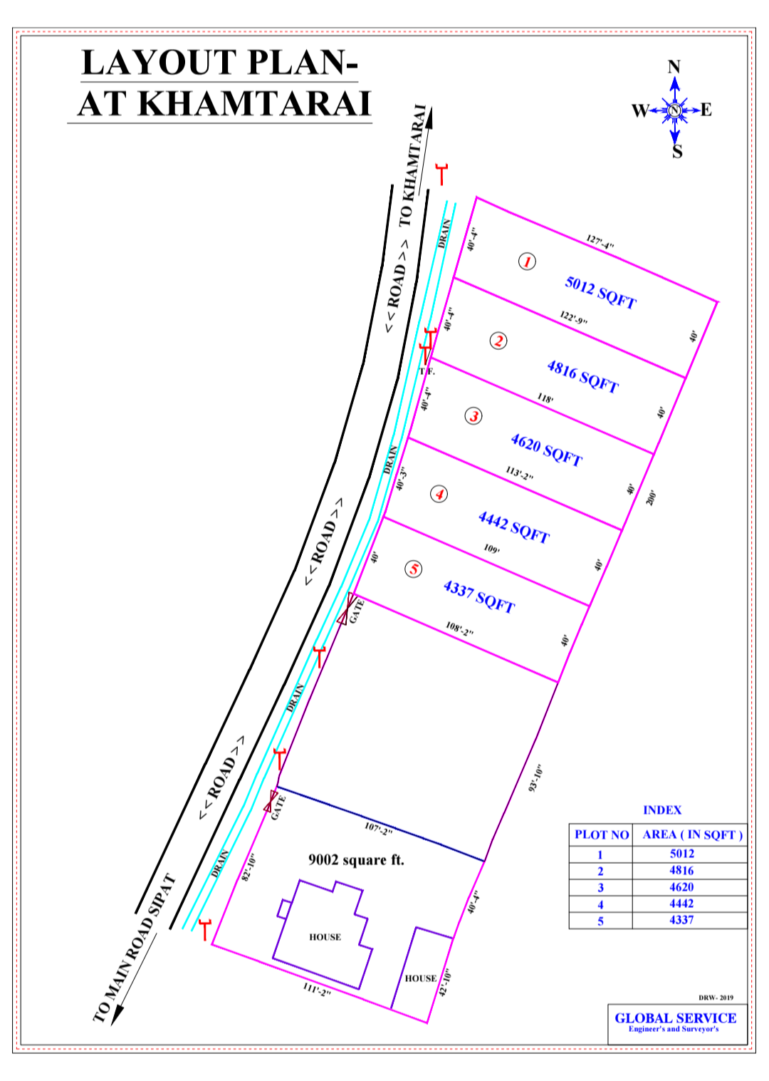 Land For Sale in Commercial Diverted Plot 