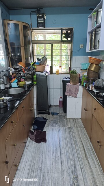 Kitchen in 1 BHK Apartment at Millenium Park, Mulund East – for Rent