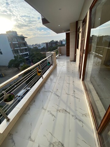 Balcony in 3.5 BHK Builder Floor at Sushant Lok 3, Sector 57 – for Sale