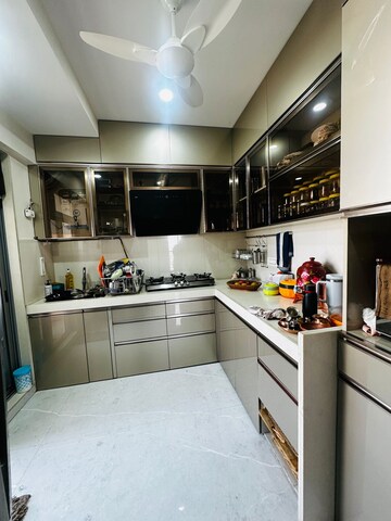 Kitchen in 2 BHK Apartment at Runwal Eirene, Balkum Pada – for Sale