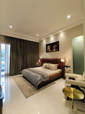 Living Room in 3 BHK Apartment at The Ananta Aspire, Utrathiya – for Sale