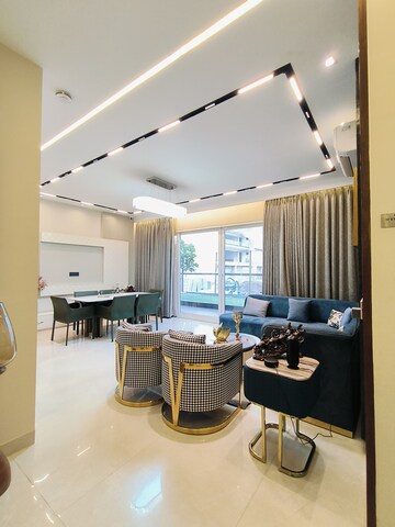 Living Room in 3 BHK Apartment at The Ananta Aspire, Utrathiya – for Sale