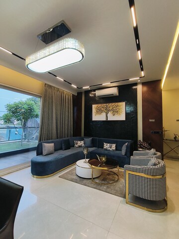 Living Room in 3 BHK Apartment at The Ananta Aspire, Utrathiya – for Sale
