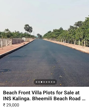 Plot For Resale in Bheemili Vizag  8220098