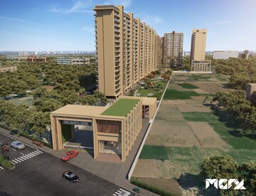3 BHK Apartment – Exterior View View at The Ananta Aspire, Utrathiya - for Sale