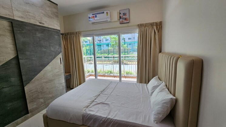 Bedroom, l-t-raintree-boulevard 3 Bedroom 1350 Sq.Ft. Apartment In Hebbal Bangalore 8220233