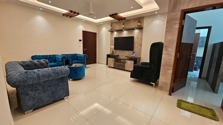 Living Room, l-t-raintree-boulevard 3 Bedroom 1350 Sq.Ft. Apartment In Hebbal Bangalore 8220233