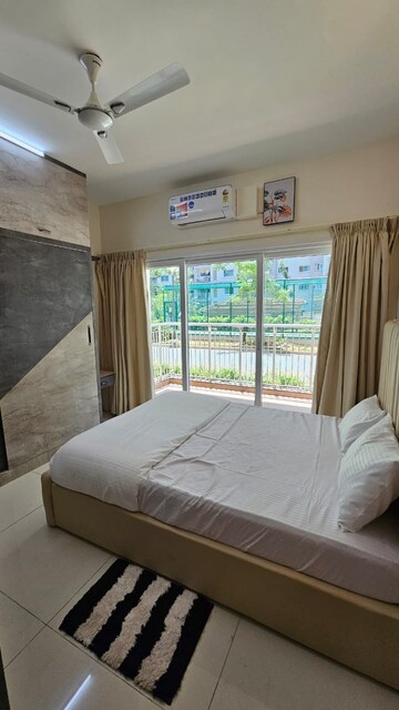 Bedroom in 3 BHK Apartment at L&T Raintree Boulevard, Hebbal – for Sale