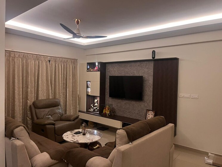 Living Room, goyal-orchid-piccadilly 3 Bedroom 1577 Sq.Ft. Apartment In Thanisandra Main Road Bangalore 8220268