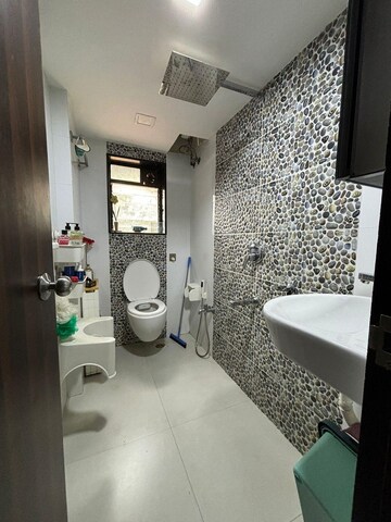 Bathroom in 1 BHK Apartment at Bandra West – for Rent