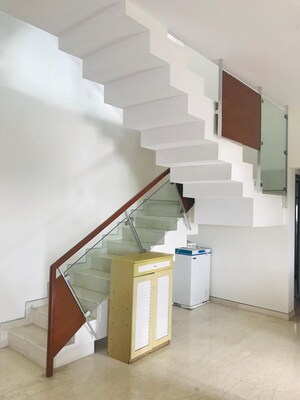 Staircase in 3 BHK Apartment at SRR Aqua, Halasuru – for Rent