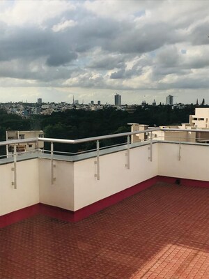 Balcony in 3 BHK Apartment at SRR Aqua, Halasuru – for Rent