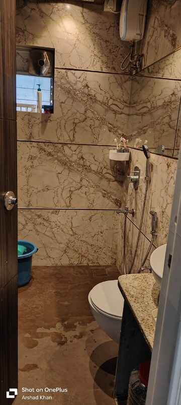 Bathroom in 2.5 BHK Apartment at Khar West – for Rent
