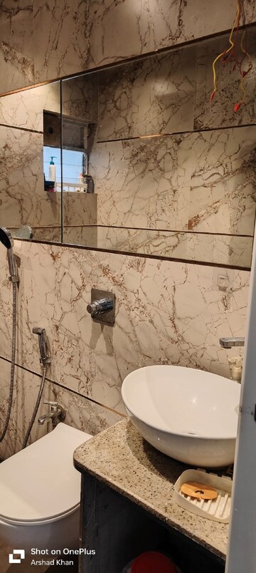 Bathroom in 2.5 BHK Apartment at Khar West – for Rent