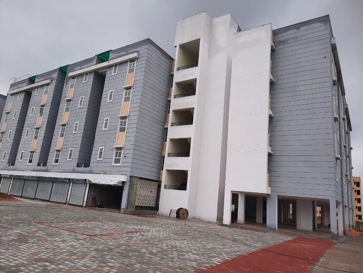 Exterior View, shree-aashrya-emerald 2 Bedroom 553 Sq.Ft. Apartment In Mahapura Jaipur 8220362