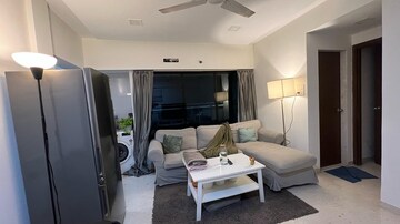 Living Room in 1 BHK Apartment at Santacruz West – for Rent