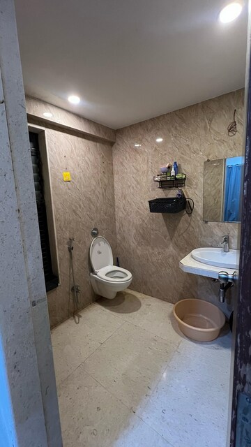 Bathroom in 1 BHK Apartment at Santacruz West – for Rent