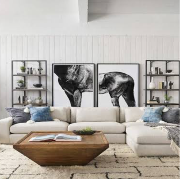 Living Room in 3 BHK Apartment at Smart World One DXP, Sector 113 – for Sale