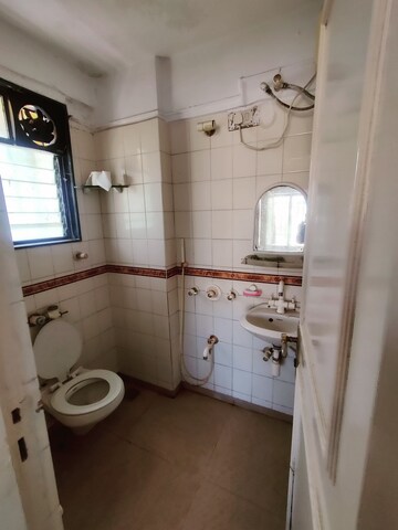 Bathroom in 2 BHK Apartment at Bandra West – for Rent